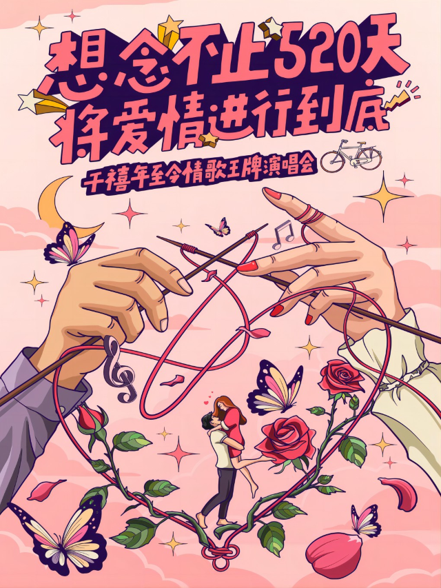 【想念不止520天 將愛情進行到底】千禧年情歌王牌演唱會 （煙台站）｜演唱會 | 雲中Live House