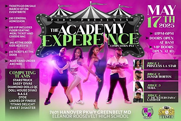 The Academy Experience Dance Competition PT3 | Eleanor Roosevelt High School