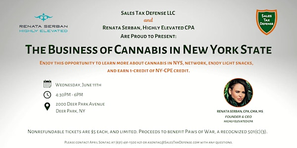 The Business of Cannabis in New York State | Sales Tax Defense LLC