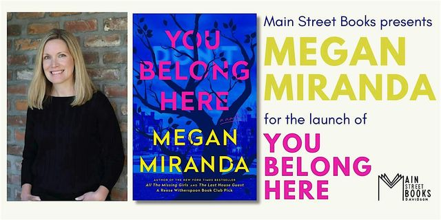 Megan Miranda: YOU BELONG HERE | The Town of Davidson Town Hall Auditorium