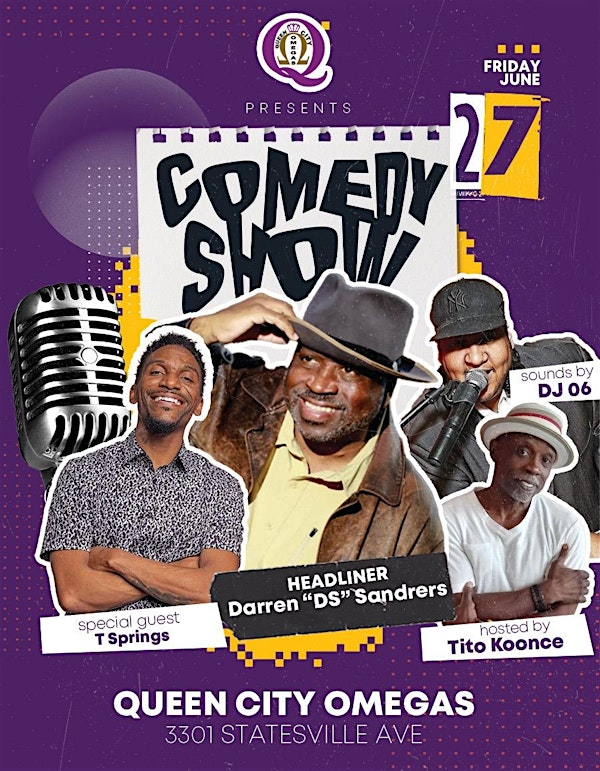 Queen City Omegas  Comedy Night | Omegas of Charlotte