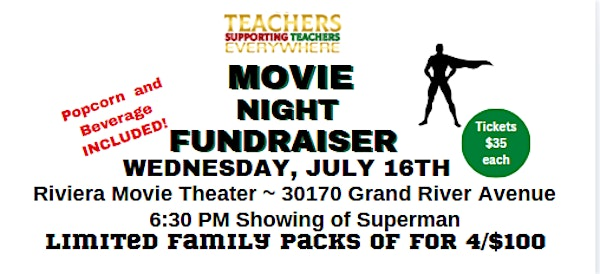 Lights, Camera, Wellness! - TSTE Movie Night Fundraiser | The Riviera Cinema