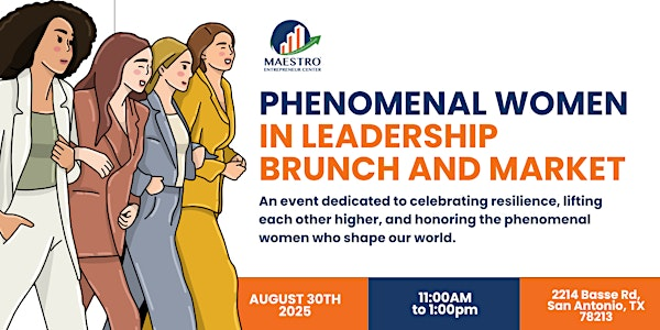 Phenomenal Women in Leadership Brunch and Market | Girls Inc. of San Antonio