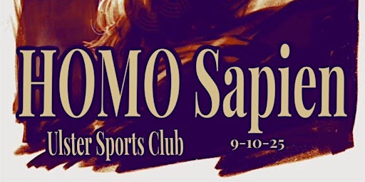 James McKegney- HOMOsapien | Ulster Sports Club