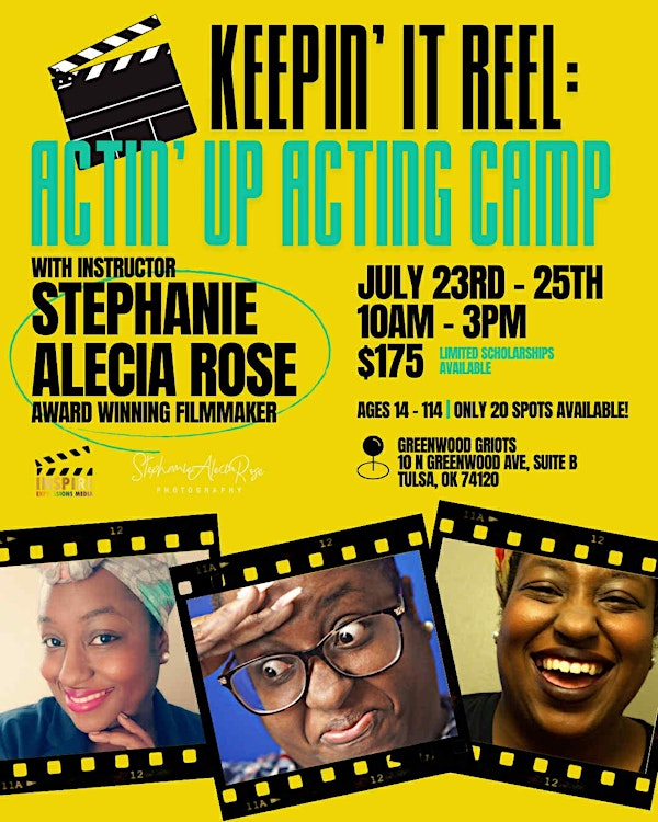 Keepin' It REEL is Actin' Up! | 10 N Greenwood Ave suite b