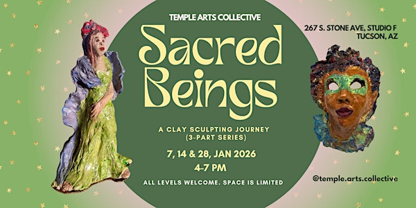 Sacred Beings: A Mystical Clay Sculpting Journey at Temple Arts Collective | Temple Arts Collective in Labor Temple Studios