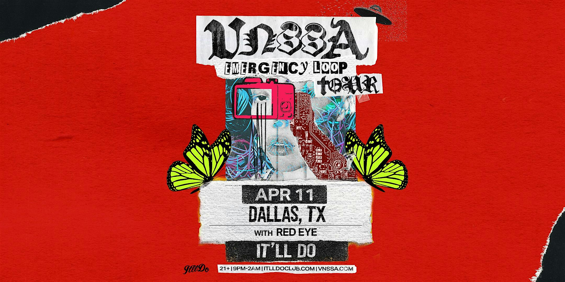 VNSSA Presents: Emergency Loop Tour at It'll Do Club | It'll Do Club