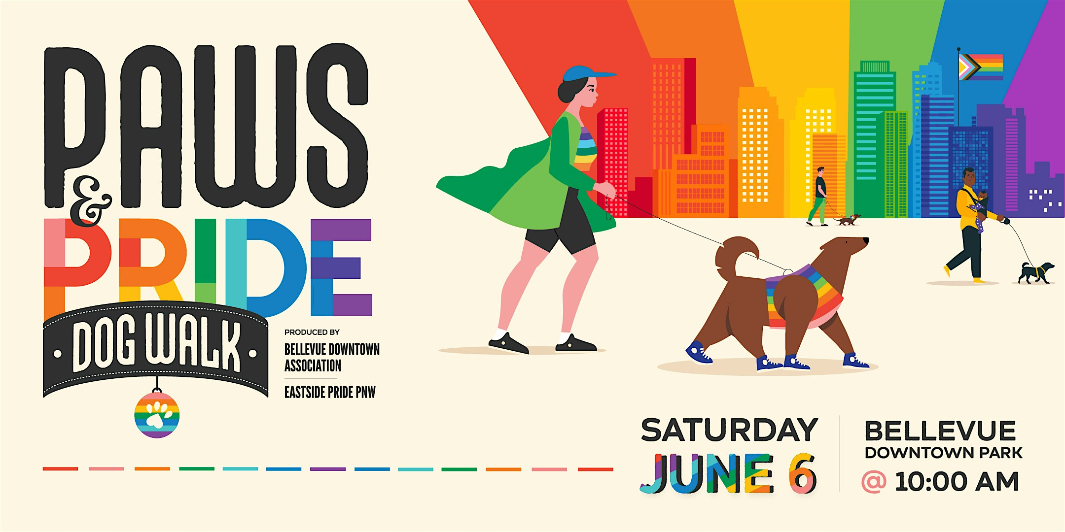 Paws & Pride Dog Walk | Bellevue Downtown Park