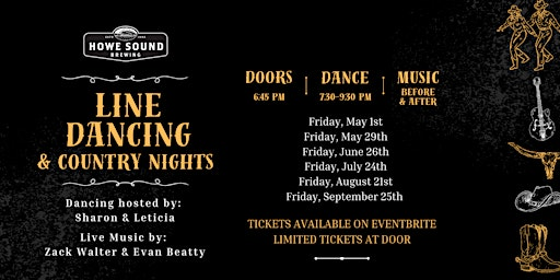 Line Dancing & Country Nights at Howe Sound Brewing | Howe Sound Inn & Brewing