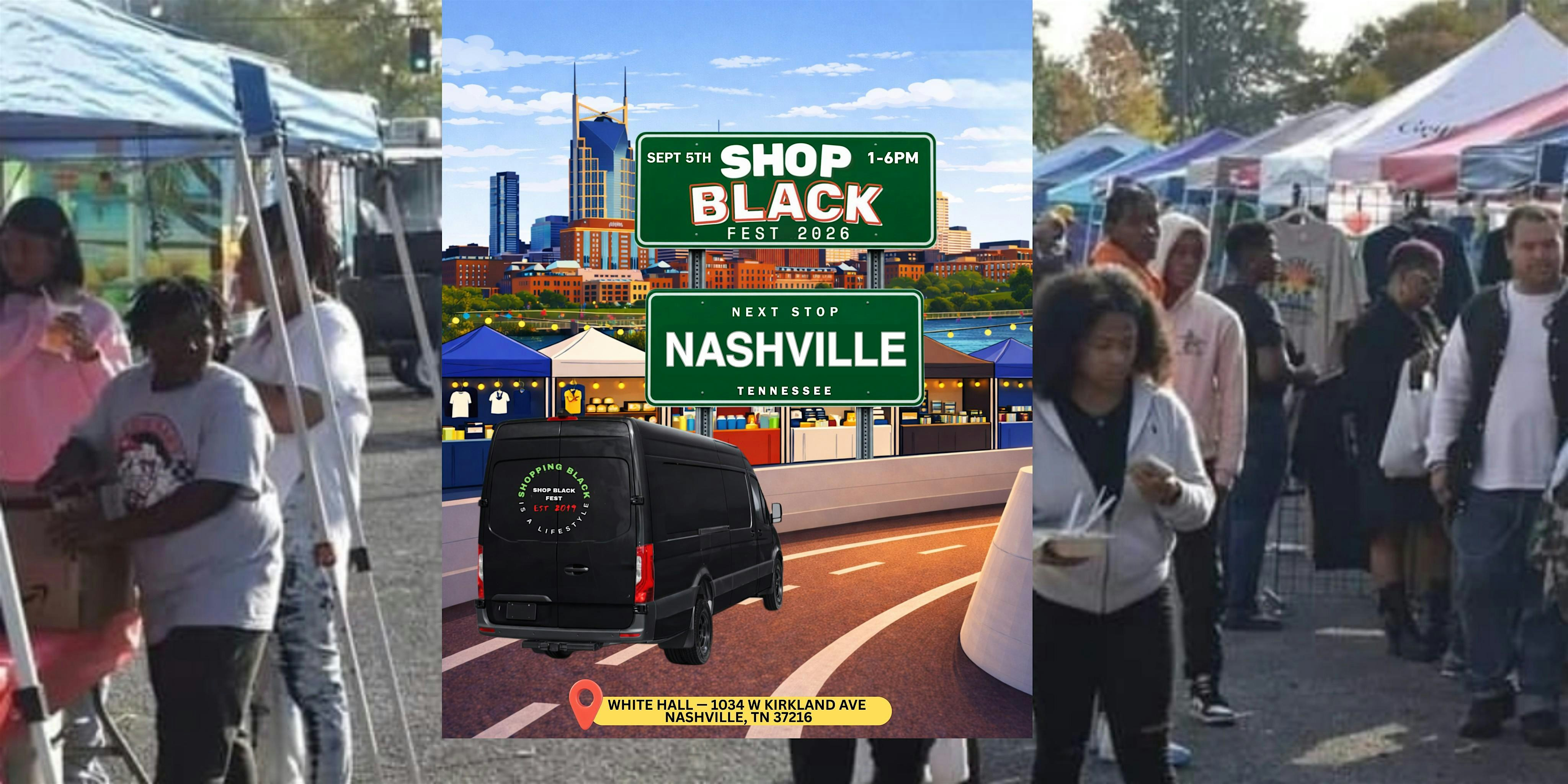 9/5/2026  - Shop Black Fest Nashville (8th Annual - The Creator Edition) | White Hall