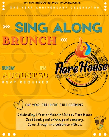 Sing A Long Brunch at Flare House | Flare House American Fusion Cuisine