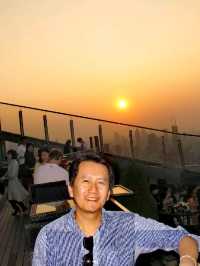 Sunset @Flair Rooftop Bar Shanghai