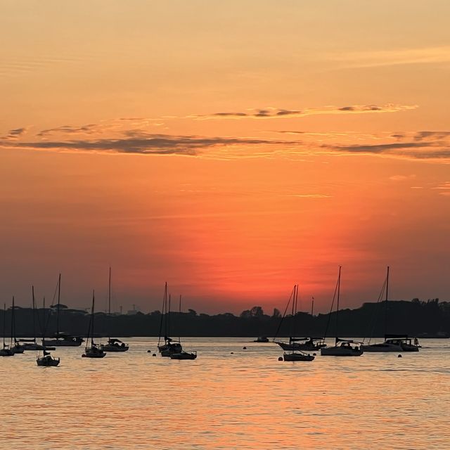 One of the best places to watch sunsets in SG