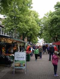 🇩🇪 漢諾威附近的小鎮—Nienburg (Weser) Wochenmarkt 每週市場