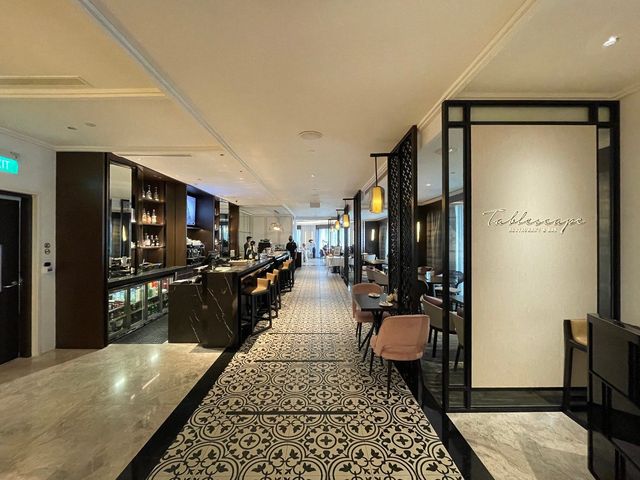 Classy hotel restaurant