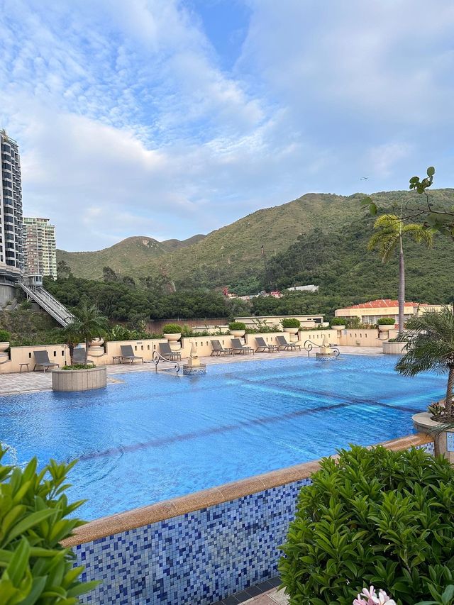 放假入愉景灣玩staycation😚靜靜地好寫意