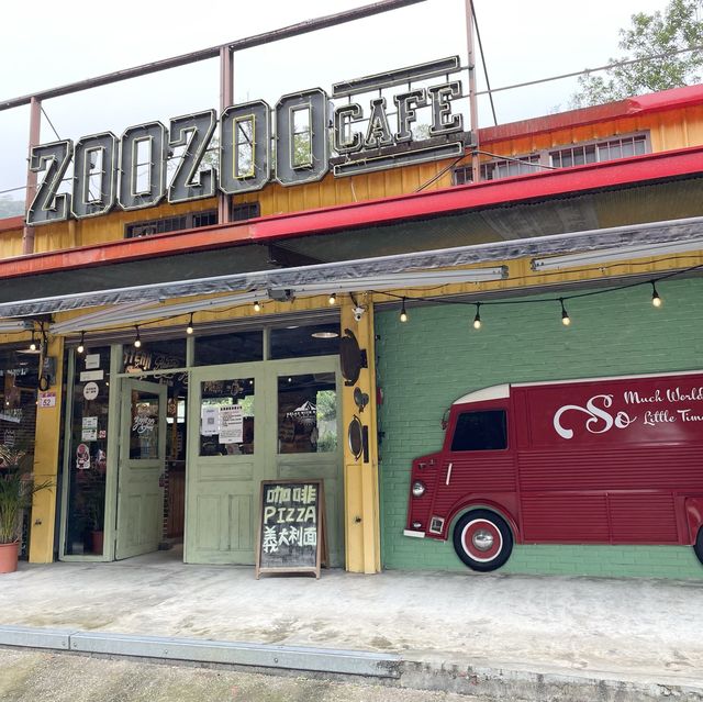 【台灣桃園 Zoo Zoo Cafe】 懷舊美式公路咖啡廳