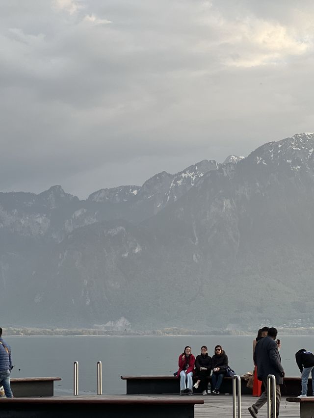 Montreux is a traditional resort town on Lake