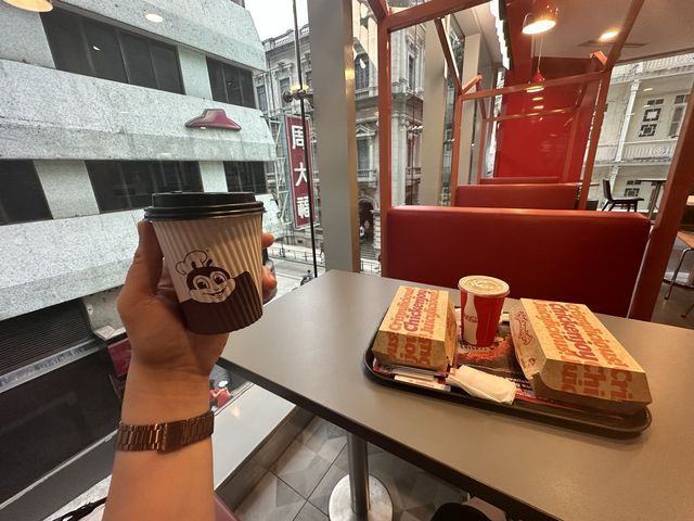 Celebrating at Jollibee Macau