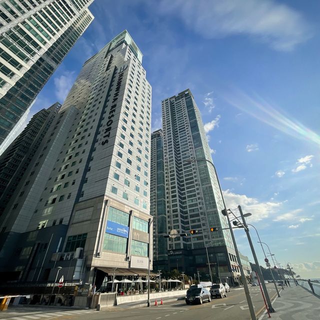 광안대교 일몰맛집 부산영화의 거리