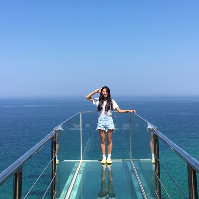 [정동진] 바다 한가운데 떠있는 듯한 전망대