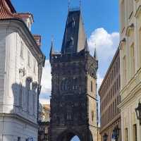 The original city gate in Prague