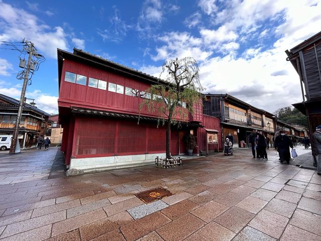 【金沢】ひがし茶屋街「ひゃくまん焼き」