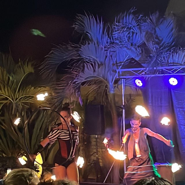 Krystal grand Los Cabos pirate night party