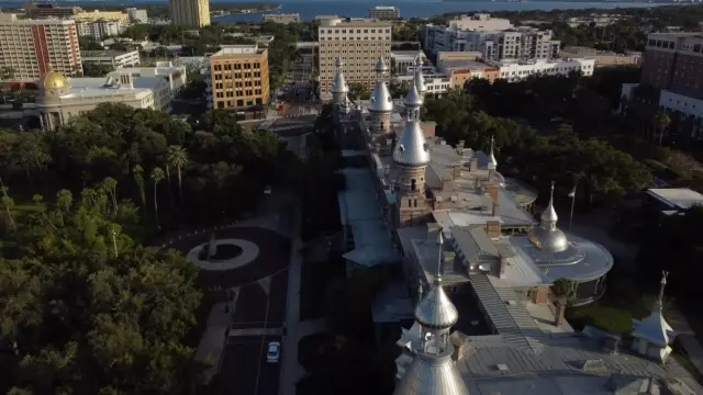 Marvelous campus of Tampa University