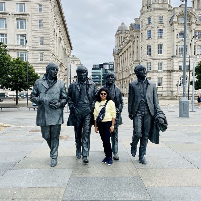 The Beatles Statues, Liverpool, UK 🇬🇧