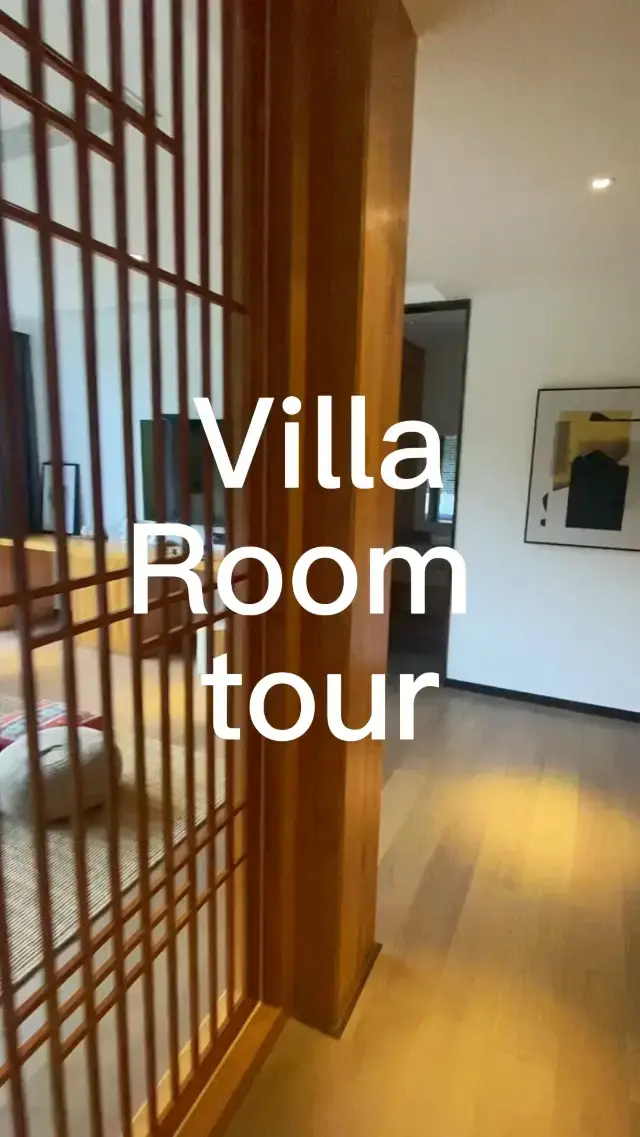 Villa room tour