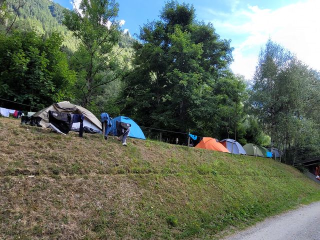 Chamonix camping