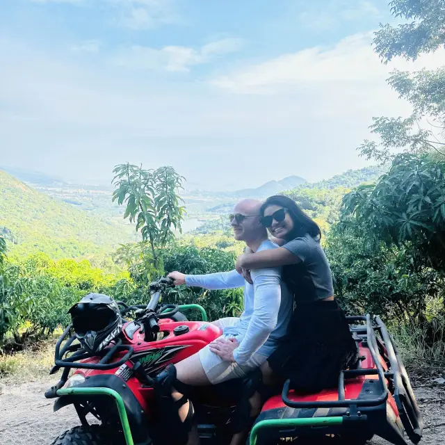 Quad biking in the forest- SANYA Dadonghai 