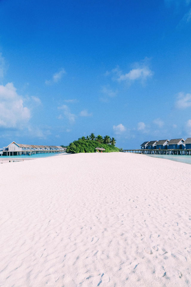 Lazy time on Kuredu Island in the Maldives.