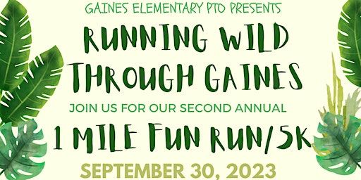 Second Annual Gaines 5K Run & 1 Mile Fun Run (Gaines) | Pine Hill Park