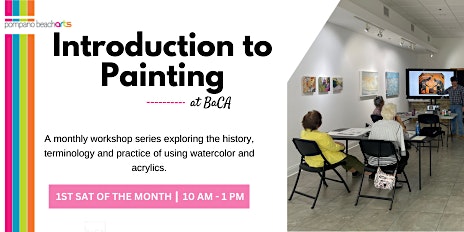 Introduction to Painting (Pompano Beach) | Bailey Contemporary Arts Center