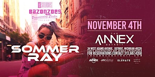 Sommer Ray at The Annex on Saturday, November 4th! (Detroit) | The Annex