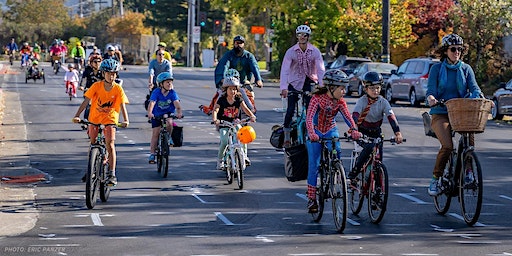 Halloween Kidical Mass | Allston Way & Milvia Street