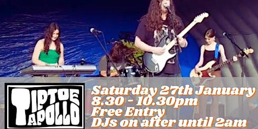 Tiptoe Apollo Live at The Wheatsheaf | The Wheatsheaf