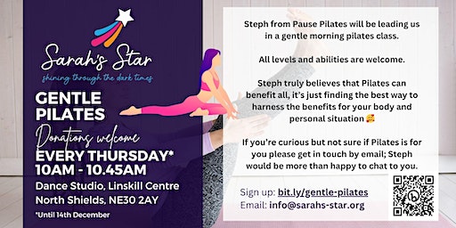 Gentle Pilates | Dance Studio, Linskill Centre