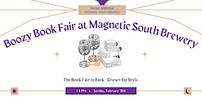 Boozy Book Fair at Magnetic South Brewery | Magnetic South Brewery