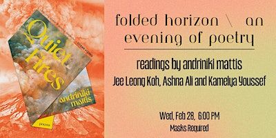 Folded Horizon \ an evening of poetry | Bluestockings Cooperative Bookstore