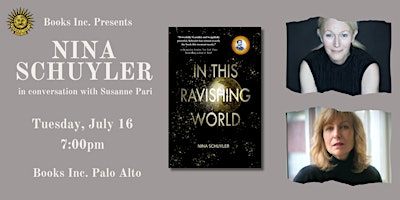NINA SCHUYLER at Books Inc. Palo Alto | Books Inc. Palo Alto
