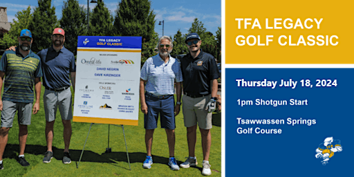 2024 TFA LEGACY GOLF CLASSIC | Tsawwassen Springs
