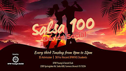 Salsa 100 Dance Social | DFW Young & Social