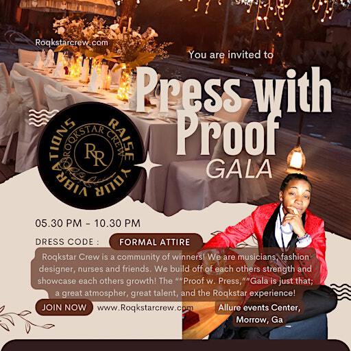 Press with Proof Gala | Allure Events Center