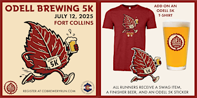 Odell Brewing 5k | Fort Collins | 2025 CO Brewery Running Series | Odell Brewing Company