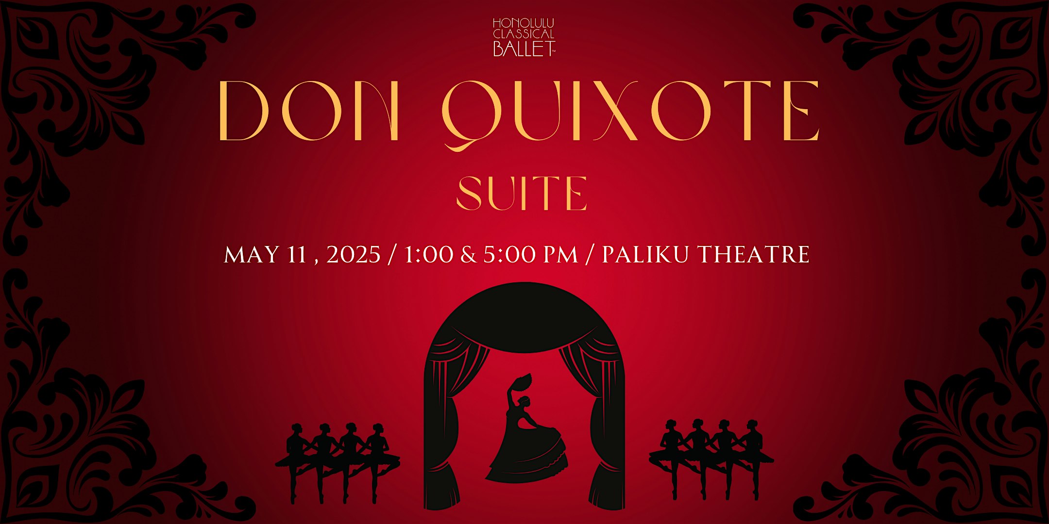 Honolulu Classical Ballet "Don Quixote Suite" Spring 2025 1:00pm | Palikū Theatre