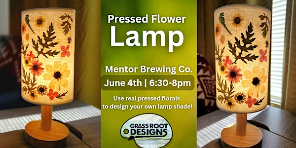 Pressed Flower Lamp | Mentor Brewing Co. | Mentor Brewing Company | The Brew Mentor