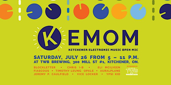 Kitchener Electronic Music Open Mic | 300 Mill St #1, Kitchener, ON N2M 3R8